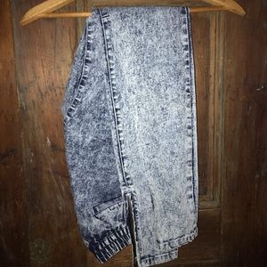 Men’s Pacsun Splattered Skinny Jeans